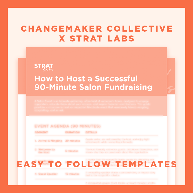 How to Host a Successful 90-Minute Salon Fundraising